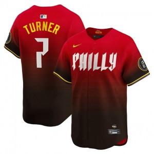 MLB Philadelphia Phillies red City Connect jersey