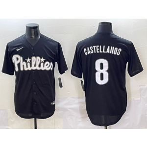 MLB Philadelphia Phillies black jersey