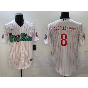 MLB Philadelphia Phillies white jersey