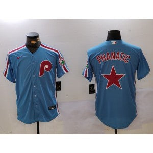 MLB Blank Philadelphia Phillies blue jersey