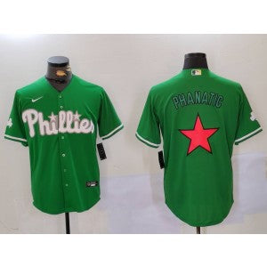 MLB Blank Philadelphia Phillies green jersey