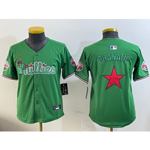 MLB Blank Philadelphia Phillies green jersey