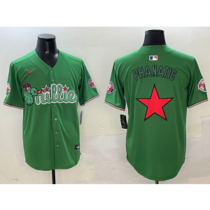 MLB Blank Logo Philadelphia Phillies green jersey