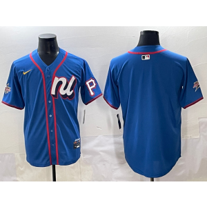 MLB Pirates Blank National League All-Star blue jersey