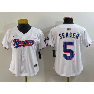MLB Texas Rangers white jersey