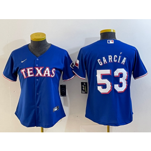 MLB Texas Rangers blue jersey