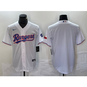 MLB Texas Rangers white jersey