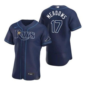 MLB Tampa Bay Rays navy jersey