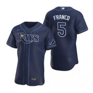 MLB Tampa Bay Rays navy jersey