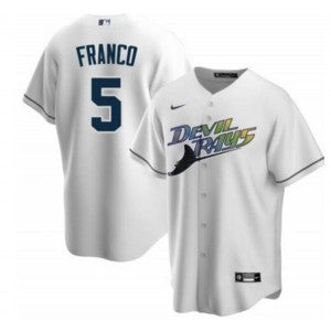 MLB Tampa Bay Rays white jersey