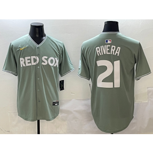 MLB Boston Red Sox grey jersey