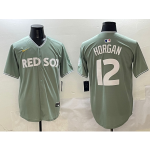 MLB Boston Red Sox grey jersey