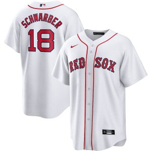 MLB Boston Red Sox white jersey