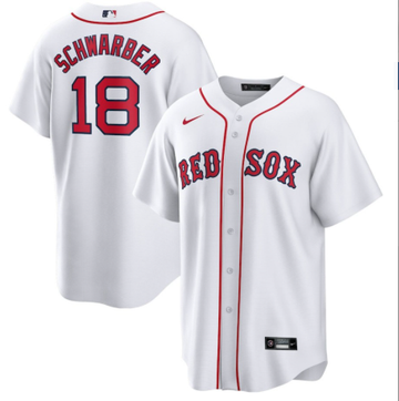 MLB Boston Red Sox white jersey