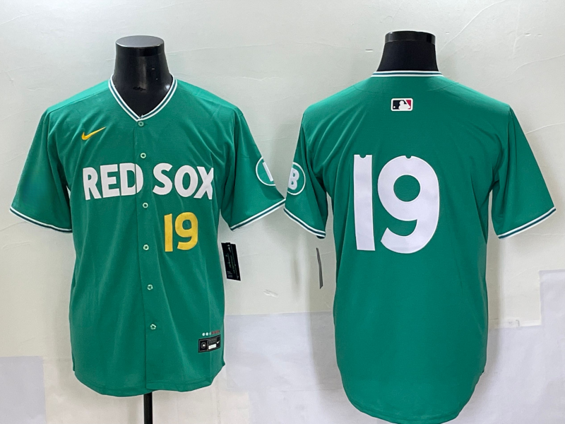 MLB Boston Red Sox green jersey