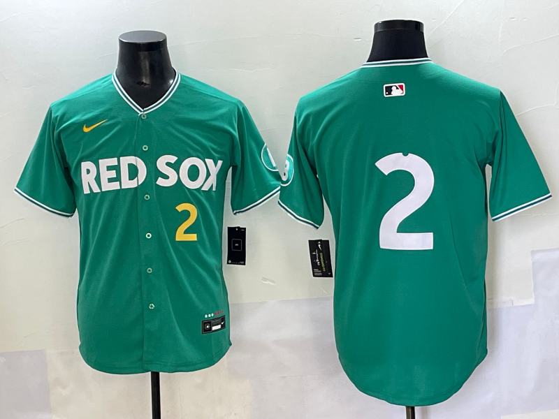 MLB Boston Red Sox green City Connect jersey