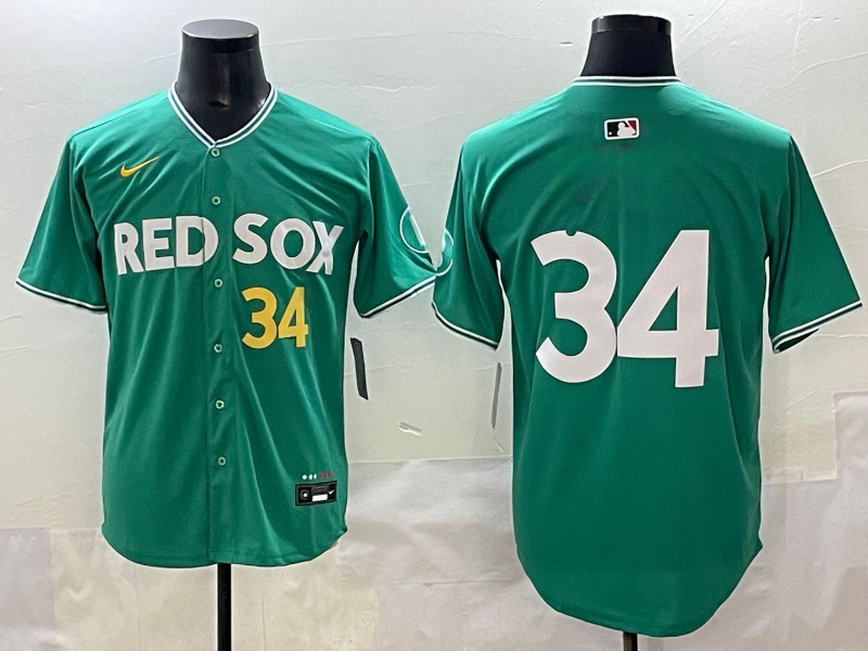 MLB Boston Red Sox green City Connect jersey