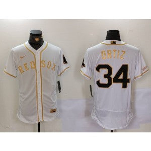 MLB Boston Red Sox white jersey