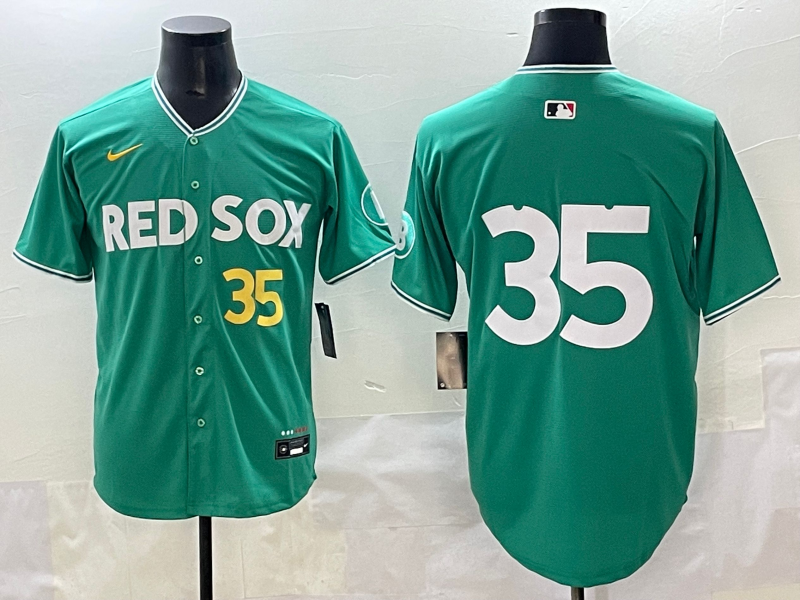 MLB Boston Red Sox green City Connect jersey