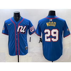 MLB Reds National League All-Star blue jersey