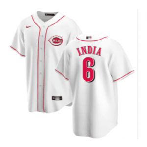 MLB Cincinnati Reds white jersey
