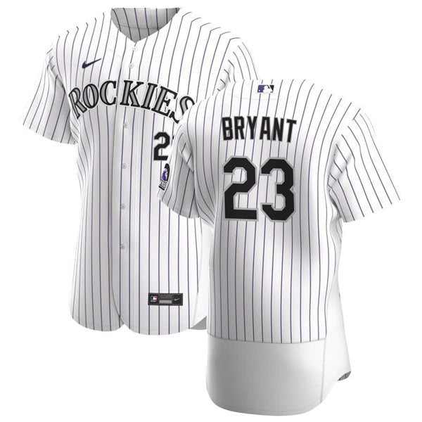 MLB Colorado Rockies white jersey