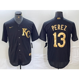 MLB Kansas City Royals black jersey