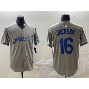 MLB Kansas City Royals grey jersey