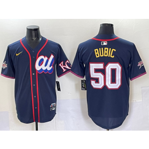 MLB Royals American League All-Star navy jersey