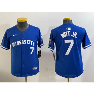 MLB Kansas City Royals blue jersey