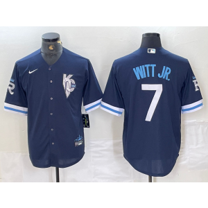 MLB Kansas City Royals navy jersey