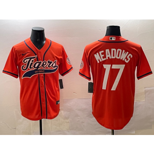 MLB Detroit Tigers orange jersey