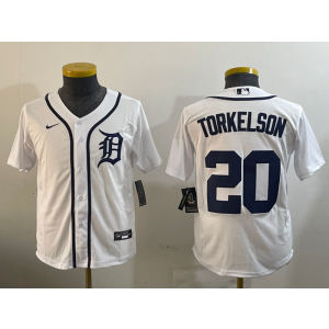 MLB Detroit Tigers white jersey