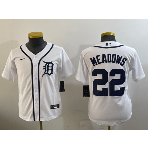 MLB Detroit Tigers white jersey