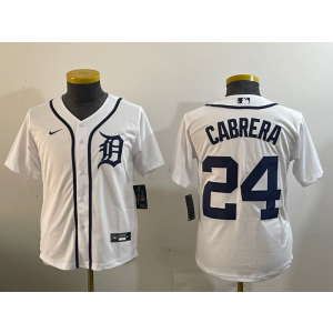 MLB Detroit Tigers white jersey