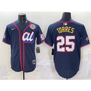 MLB Tigers American League All-Star navy jersey