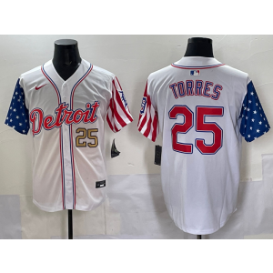 MLB Detroit Tigers white jersey