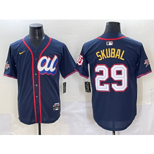 MLB Tigers American League All-Star navy jersey