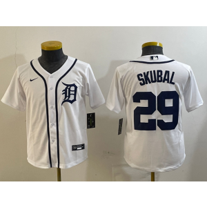 MLB Detroit Tigers white jersey