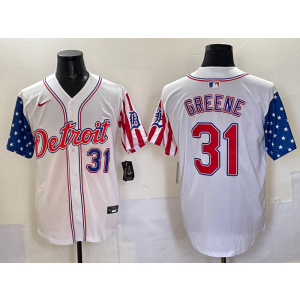 MLB Detroit Tigers white jersey