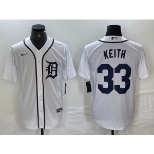 MLB Detroit Tigers white jersey