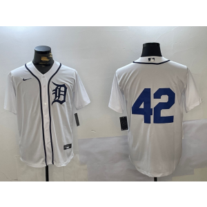 MLB Detroit Tigers white jersey