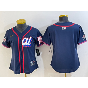 MLB Tigers Blank American League All-Star navy jersey