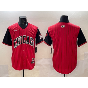 MLB Blank Chicago White Sox red City Connect jersey