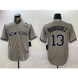 MLB New York Yankees grey jersey