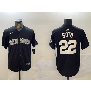 MLB New York Yankees black jersey
