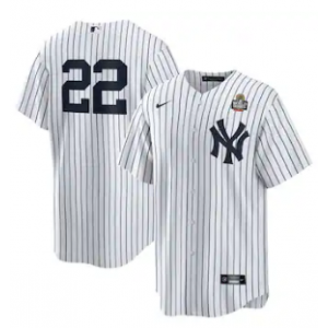 MLB New York Yankees white jersey