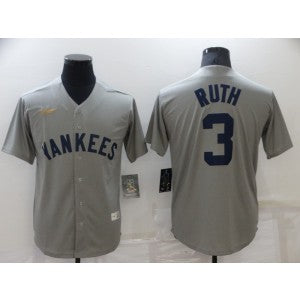 MLB New York Yankees grey jersey