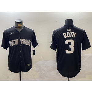 MLB New York Yankees black jersey