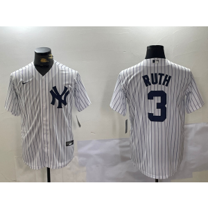 MLB New York Yankees white jersey